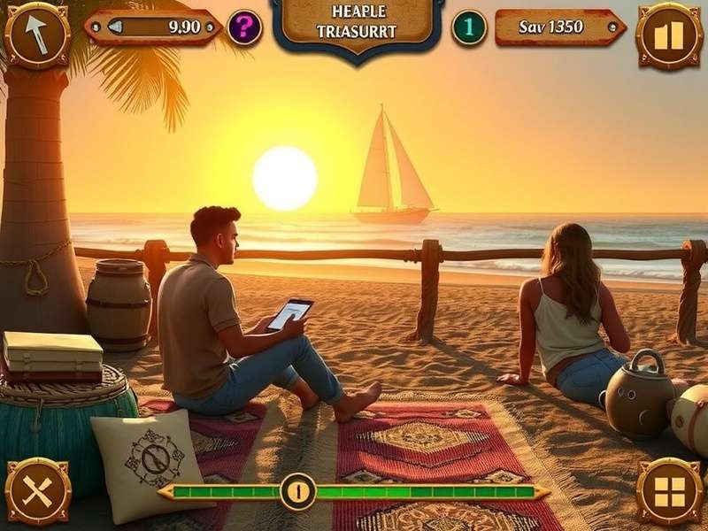 Goa Beach Treasure Hunt gameplay screenshot
