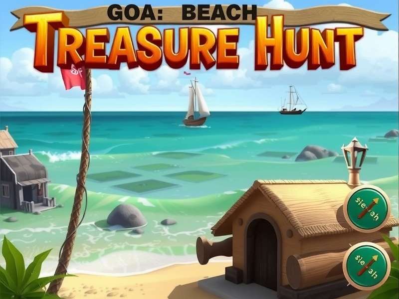 Goa Beach Treasure Hunt puzzle solving